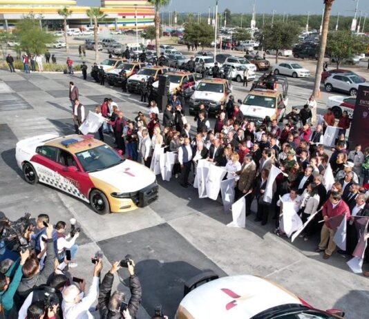 La Nueva Guardia Estatal, Recibe 40 de 100 patrullas