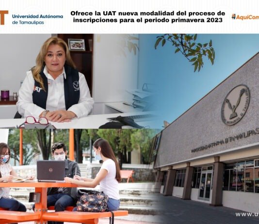 Ofrece la UAT nueva modalidad del proceso de inscripciones para el ciclo escolar primavera 2023
