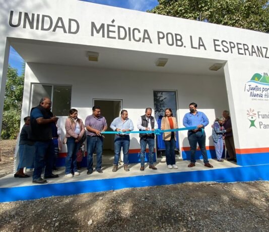 INAUGURA ALCALDE UNIDAD MÉDICA EN POBLADO LA ESPERANZA