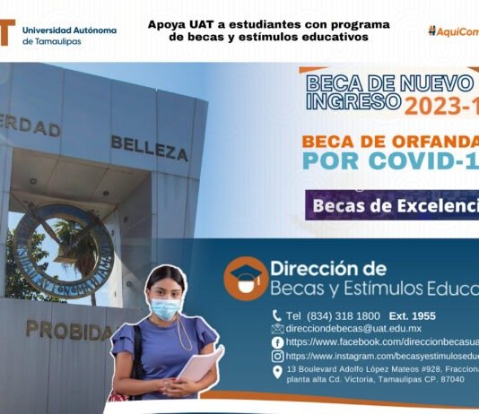 Apoya la UAT a sus estudiantes con becas y estímulos educativos