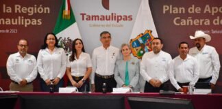 SE REÚNE GOBERNADOR CON ALCALDES DE REGIÓN CAÑERA