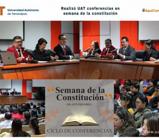 Realiza UAT ciclo de conferencias por el 106 aniversario de la Constitución