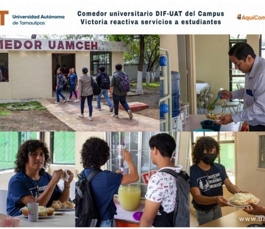 Comedor universitario DIF-UAT reactiva servicios a estudiantes