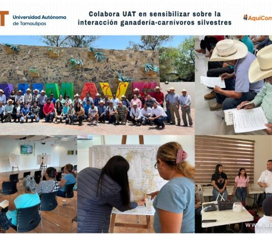 Colabora UAT en sensibilizar a productores rurales sobre la interacción del ganado y carnívoros silvestres