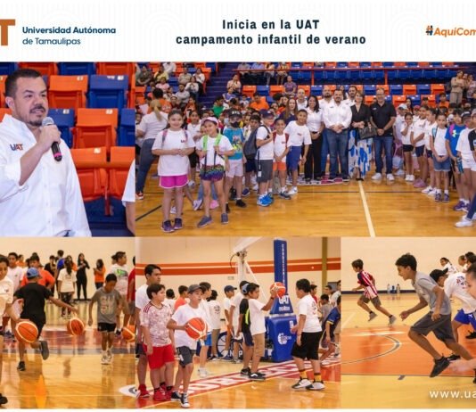 Inicia en la UAT el campamento infantil de verano 2023