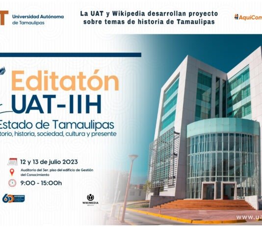 La UAT y Wikipedia trabajarán contenidos de historia de Tamaulipas