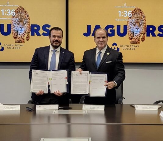 Firma la UAT acuerdo con South Texas College