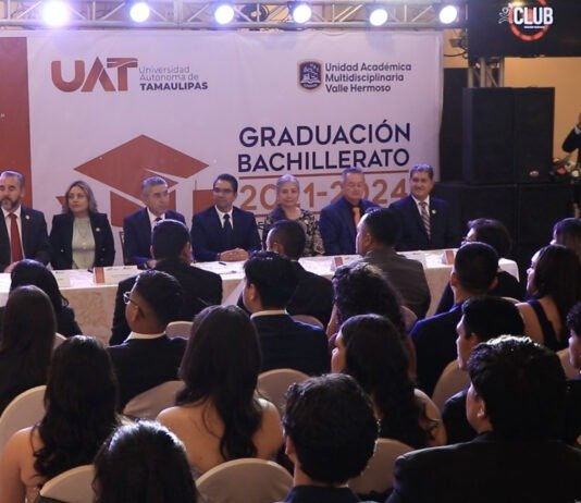 Gradúa la UAT a 270 egresados del bachillerato en Valle Hermoso