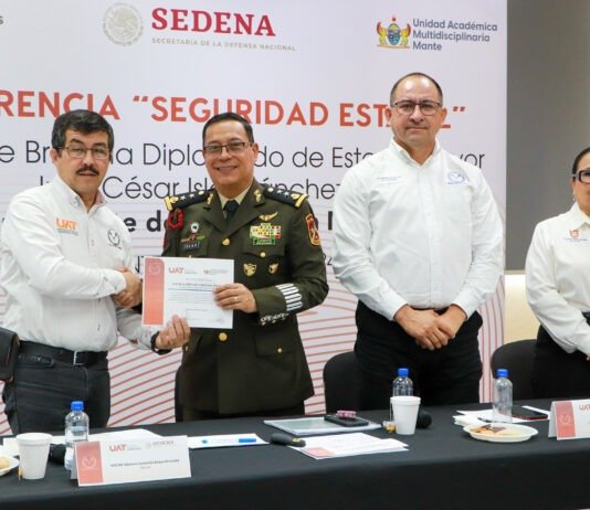 Imparten en la UAT conferencia sobre seguridad y protección ciudadana