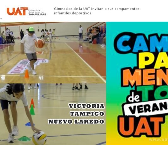 Gimnasios de la UAT invitan a sus Campamentos Infantiles de Verano