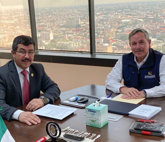 Rector de la UAT sostiene acuerdos con la Agencia Nacional de Aduanas de México