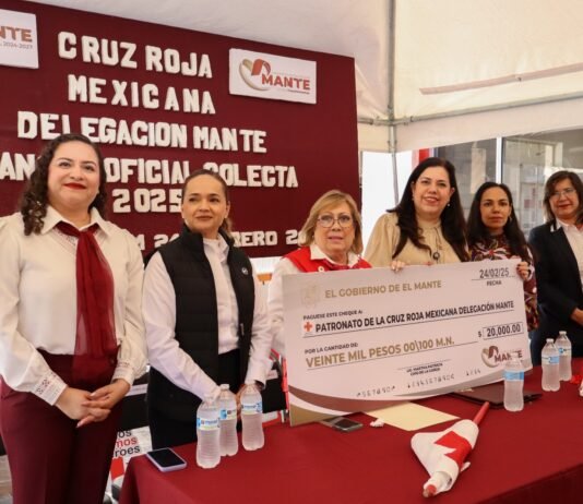 Arranca Patty Chío colecta Anual de la Cruz Roja