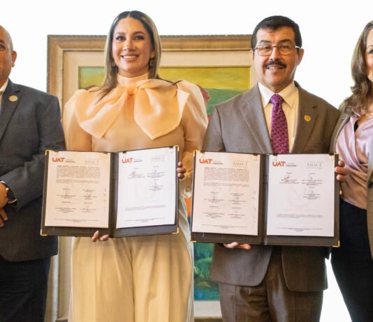 La UAT y la Asociación de Mujeres Jefas de Empresa firman convenio en la zona sur