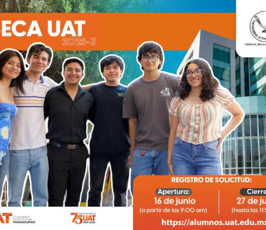 Abre la UAT convocatoria de becas para el período 2025-3