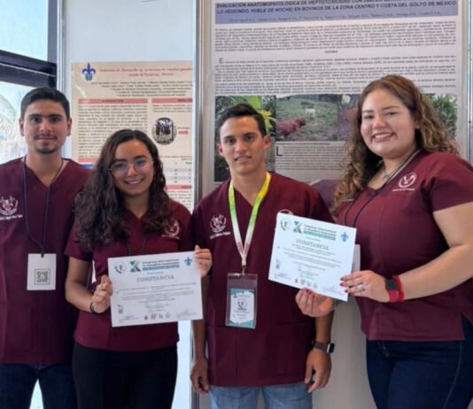 Exponen estudiantes de la UAT en congreso internacional de ganadería