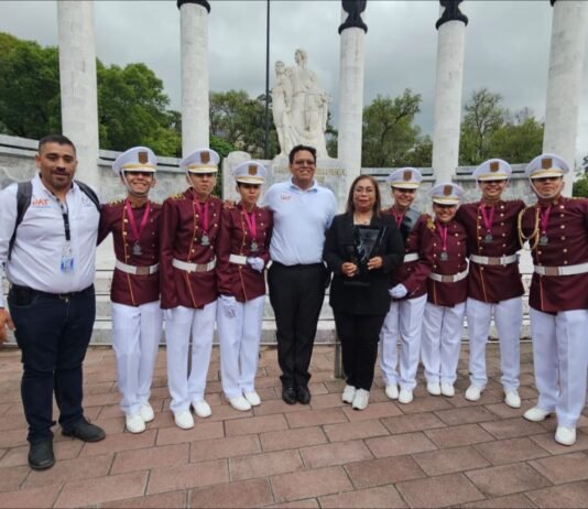 Obtiene la UAT segundo lugar nacional en competencia de escoltas y bandas de guerra