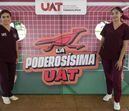 Danna y Ana Sofía: destacadas estudiantes y deportistas de la UAT