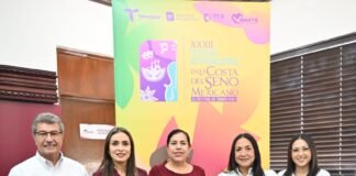Presenta Patty Chío Cartelera del Festival Internacional En la Costa del Seno Mexicano