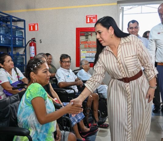 Agradece Patty Chío aparatos funcionales del DIF Tamaulipas