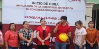Entrega Patty Chío obras para la zona centro y Congregación Quintero
