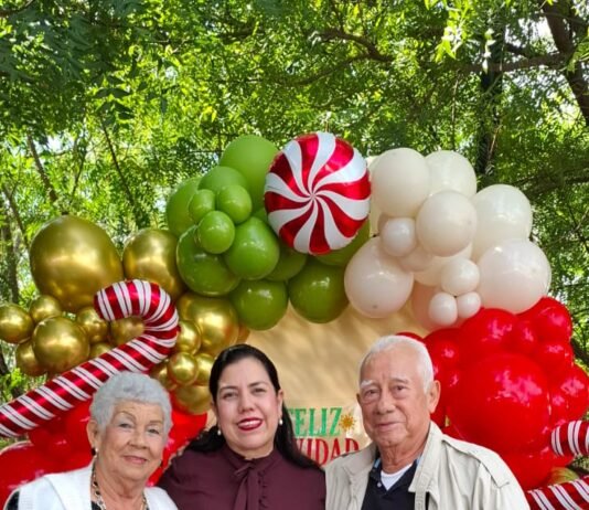 Celebra Patty Chio la navidad con familia CRI