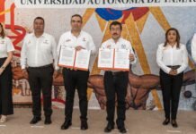 Apoyará la UAT a estudiantes del COBAT en áreas de psicología, enfermería y educación