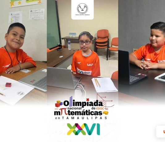 Talento tamaulipeco destaca en la Olimpiada Nacional de Matemáticas
