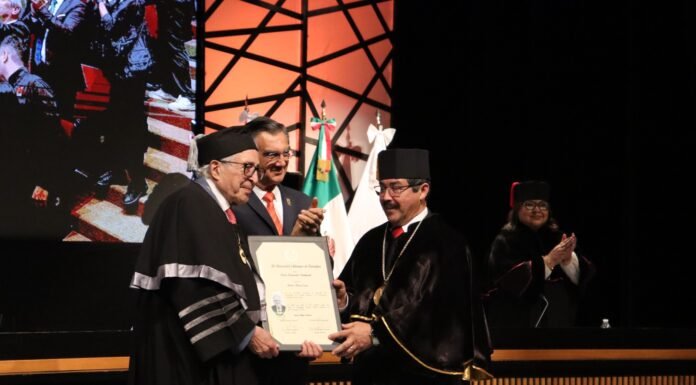 Confiere la UAT Doctorado Honoris Causa al secretario de Salud federal David Kershenobich