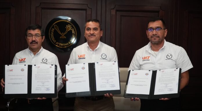 La UAT y el SUTUAT firman convenio de revisión salarial 2026