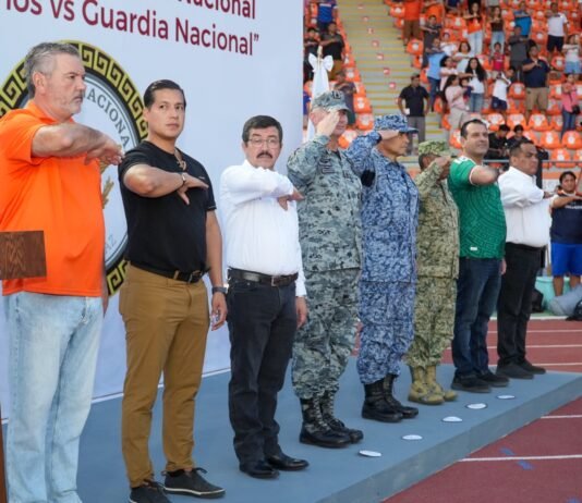 Celebran partido amistoso Correcaminos UAT Premier y Guardia Nacional