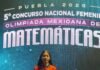 Destaca alumna de la UAT entre las jóvenes con mayor talento matemático en México
