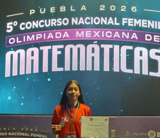 Destaca alumna de la UAT entre las jóvenes con mayor talento matemático en México
