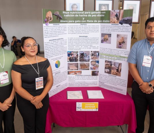 Estudiantes de la UAT transforman plaga en alimentación animal de alto valor nutricional