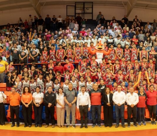 El rector Dámaso Anaya consolida el éxito de la primera Copa UAT de Básquetbol
