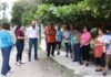 Supervisa Patty Chío revestimiento en calle Pino Suárez