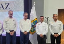 Rector de la UAT presenta avances del Atlas de Riesgos ante el gobernador en la Mesa de Paz