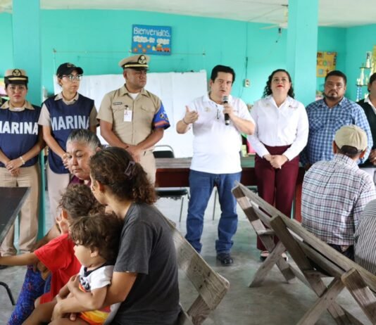 Agradece Patty Chío la Jornada médico asistencial de la SEMAR