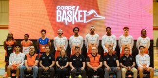 Rector Dámaso Anaya encabeza presentación oficial del Corre Basket UAT para la temporada 2026 de la LNBP