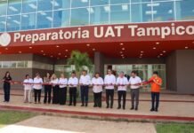 Reconoce Américo Villarreal calidad y pertinencia de la nueva Prepa UAT Tampico