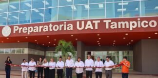 Reconoce Américo Villarreal calidad y pertinencia de la nueva Prepa UAT Tampico