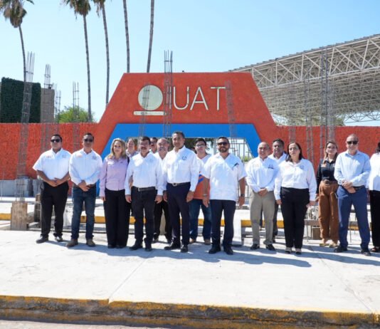Contará la UAT con más y mejores edificios e infraestructura en Nuevo Laredo. El rector supervisó obras en la frontera