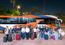 Brinda rector de la UAT emotiva despedida a talentos universitarios rumbo al Congreso Internacional Delfín 2026