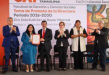 Fortalece Dámaso Anaya la FADYCS-UAT con la toma de protesta de Elda Ruth de los Reyes y la apertura de nueva infraestructura