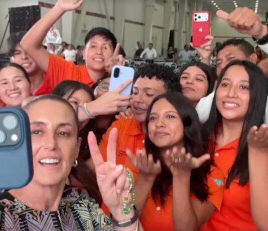 Reconoce la presidenta Claudia Sheinbaum a la UAT durante su visita a Ciudad Victoria