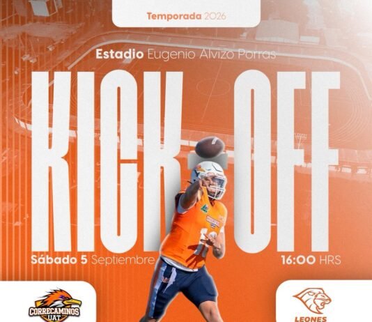 Correcaminos UAT abre temporada ONEFA 2026 en casa ante Leones Anáhuac Querétaro