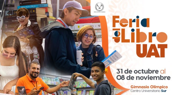 Anuncia la UAT Feria del Libro 2026 en Tampico, un espacio para la lectura, la cultura y el conocimiento