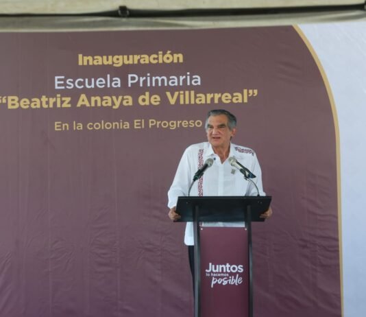 Inauguración de nueva primaria en Nuevo Laredo fortalece educación humanista: Américo